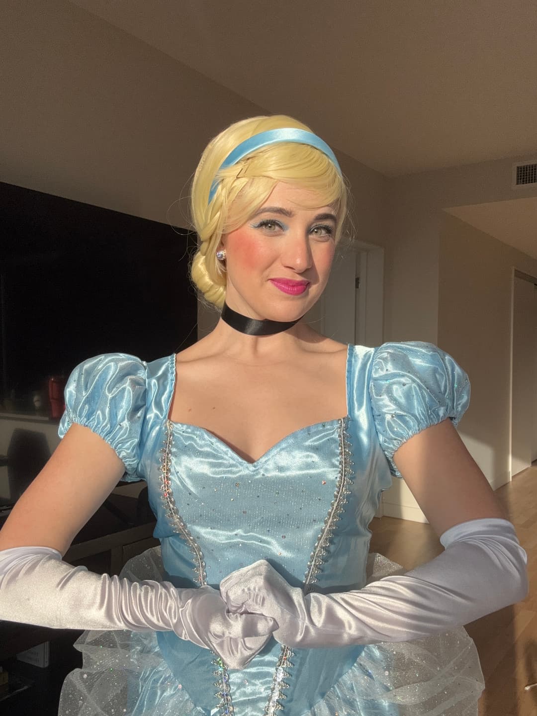 Glass Slipper Princess at the ball